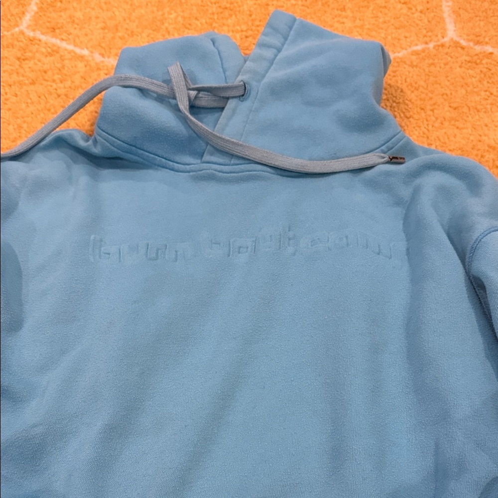 Blue Hoodie Sweatshirt
